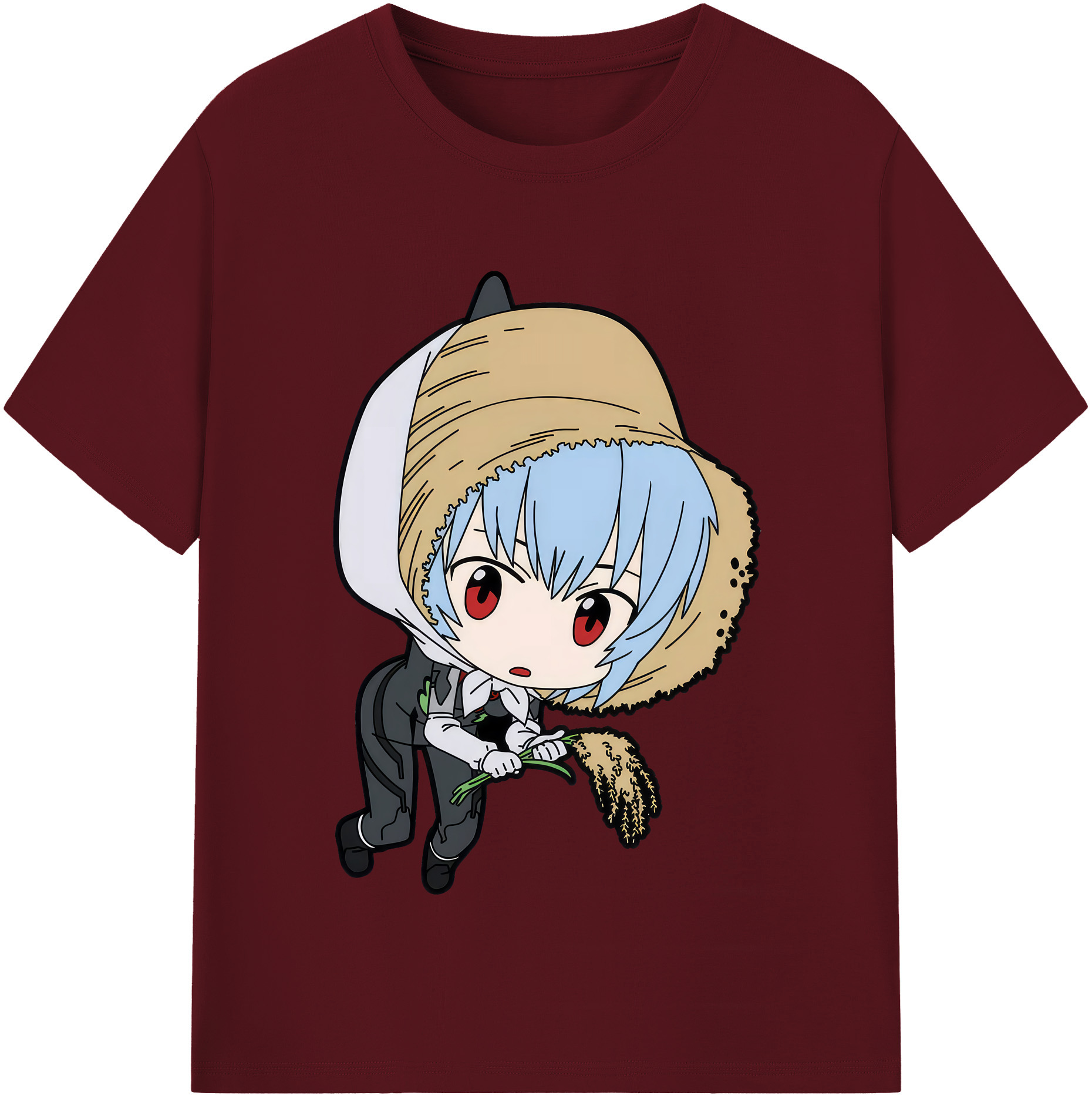 （画像用） EVA 新世紀エヴァンゲリオン 綿100％半袖Tシャツ（フロントプリント）